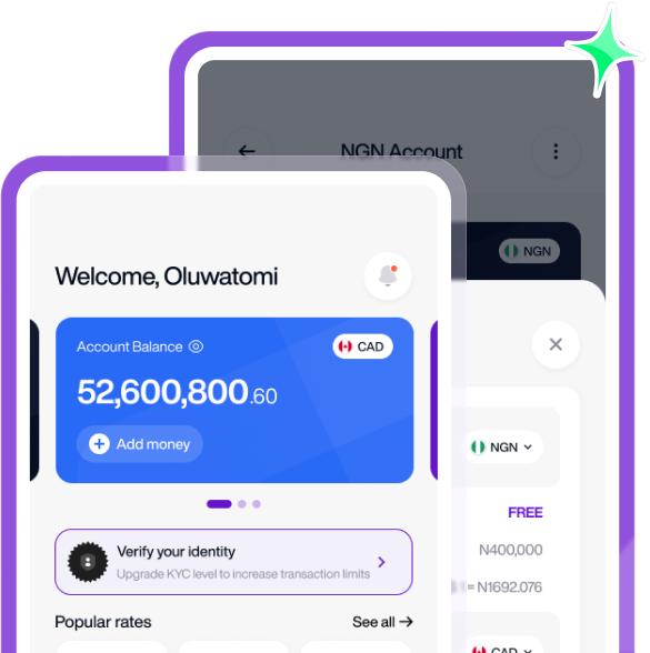 Yolat mobile app - send money internationally from your phone